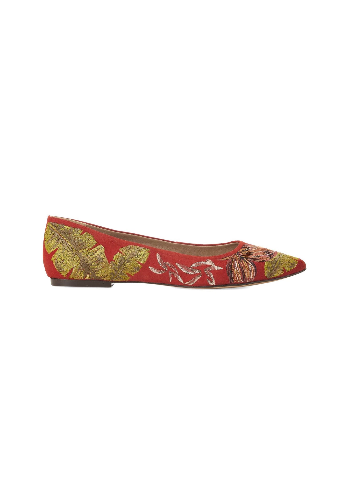 Ballerine femme en cuir brodée – Liréava | Zachoo