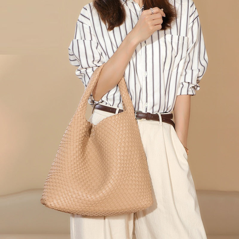 Sac d'épaule Élégance Tissée | Zachoo