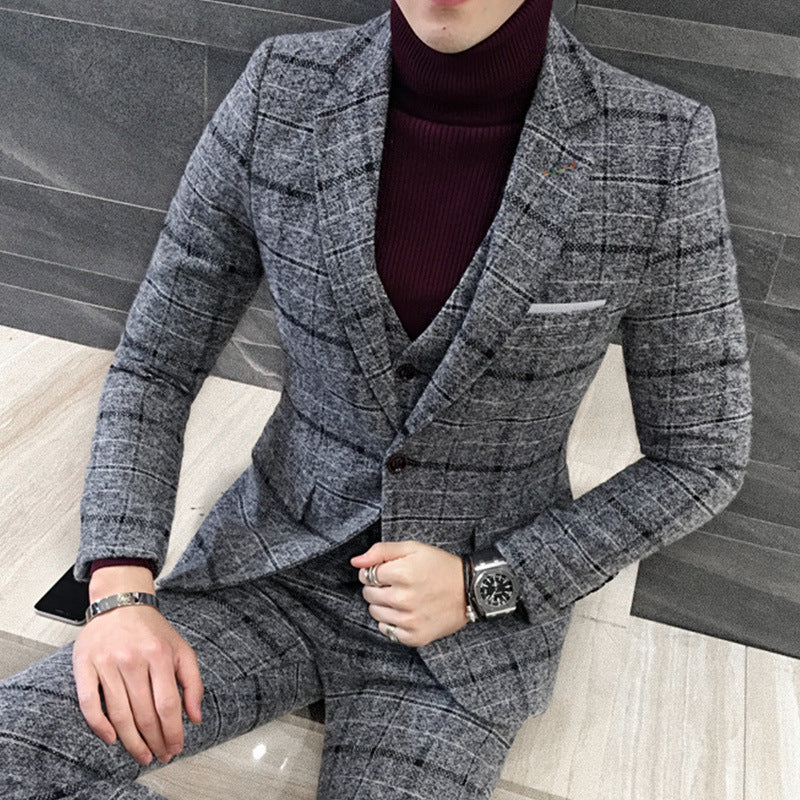 Costume Audace Sculptée Gris | Zachoo