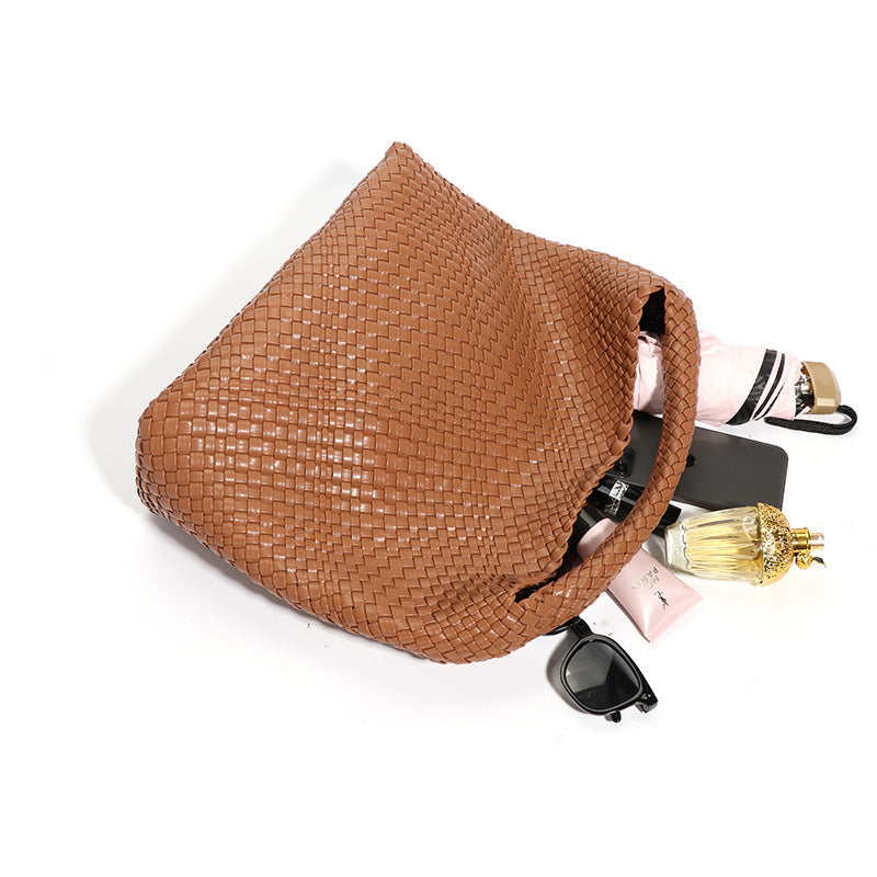 Sac d'épaule Élégance Tissée | Zachoo