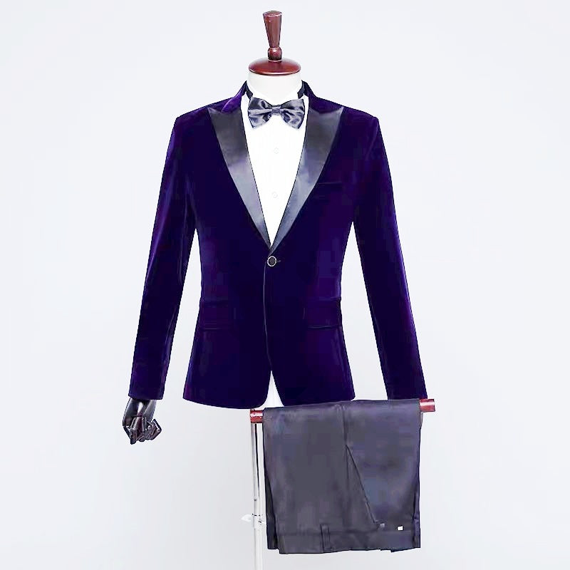 Costume Velours Majestueux Pourpre | Zachoo