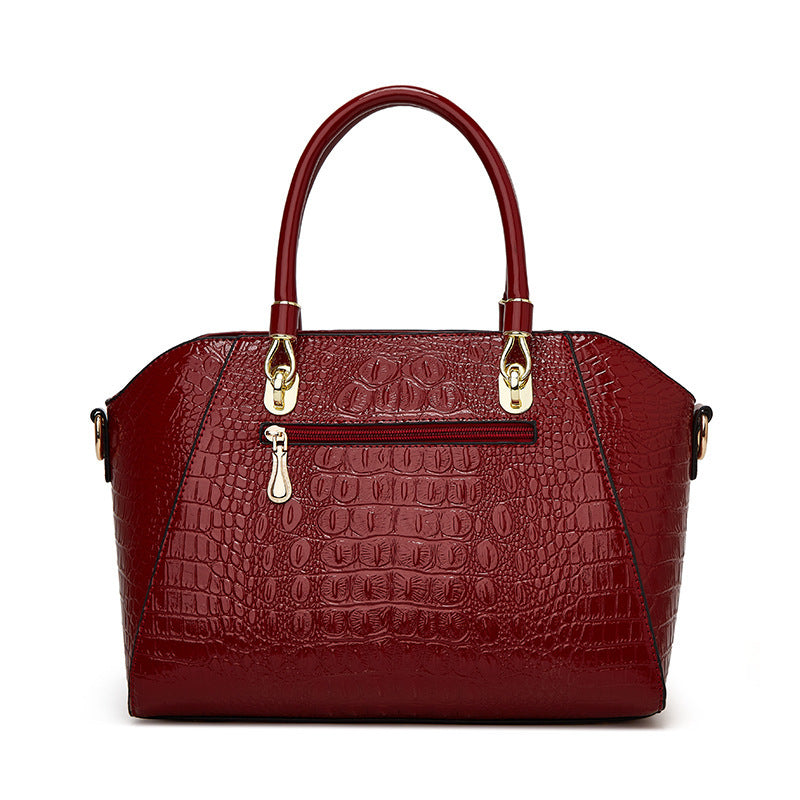 Sac à main Urban Shell Rouge vigne | Zachoo