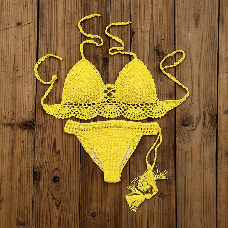 Bikini Océan Tissé | Zachoo