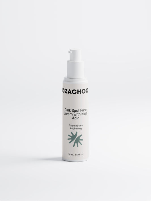 Crème Visage Anti-Taches à l’Acide Kojique – Éclat & Teint Uniforme – Certifiée ECOCERT – 50ml | Zachoo