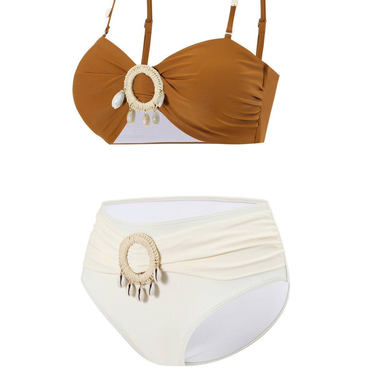 Bikini sexy avec franges élégantes, parfait pour la plage et les vacances