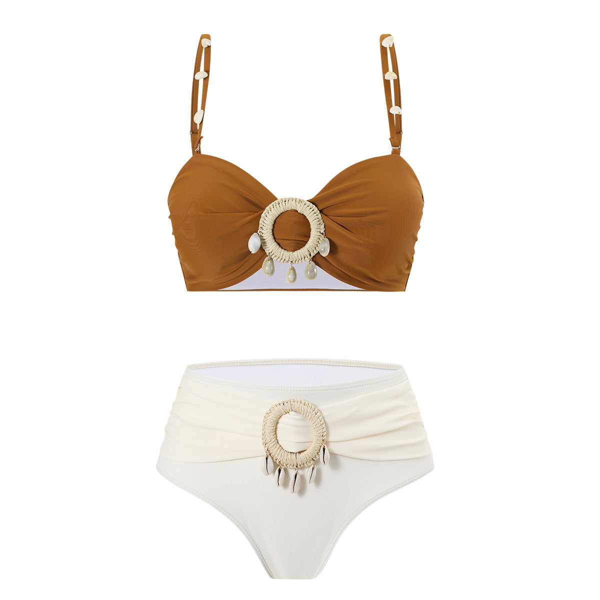 Bikini sexy avec franges élégantes, parfait pour la plage et les vacances