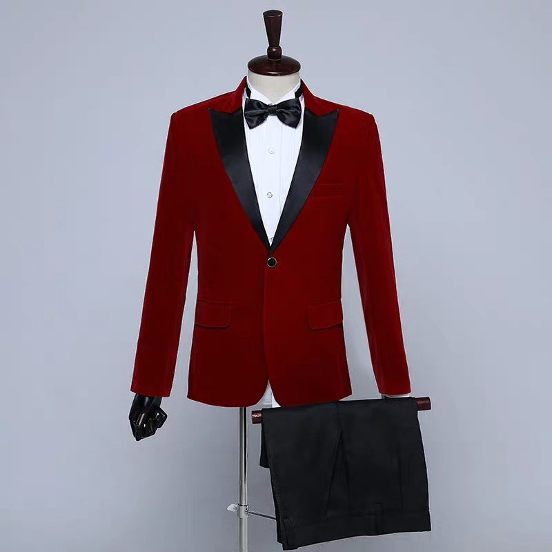 Costume Velours Majestueux Rouge | Zachoo