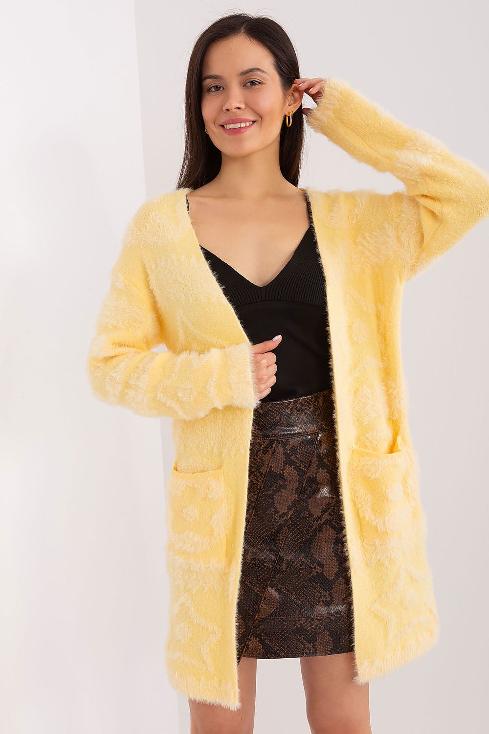 Cardigan FlowNest jaune universelle | Zachoo