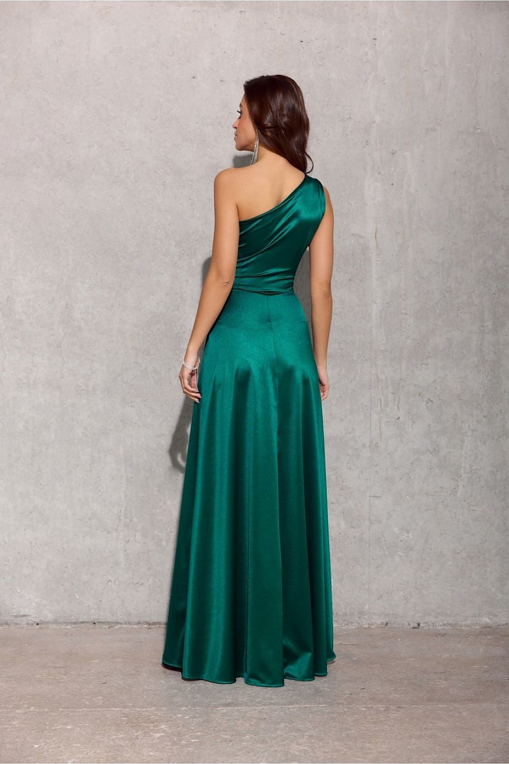 Robe longue satinée Inezava | Zachoo