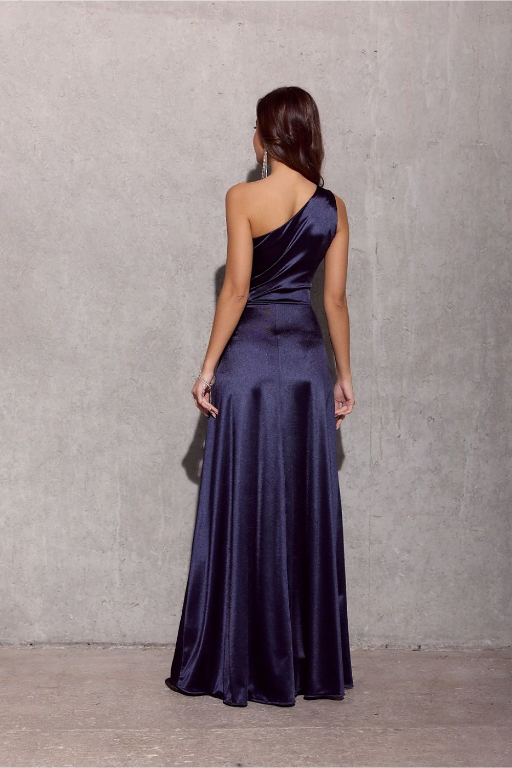 Robe longue satinée Inezava | Zachoo
