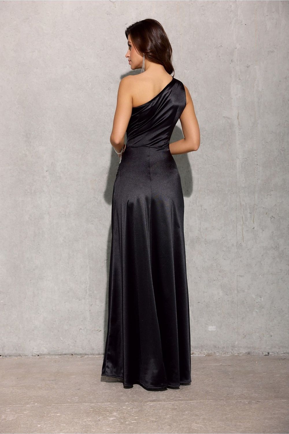 Robe longue satinée Inezava | Zachoo
