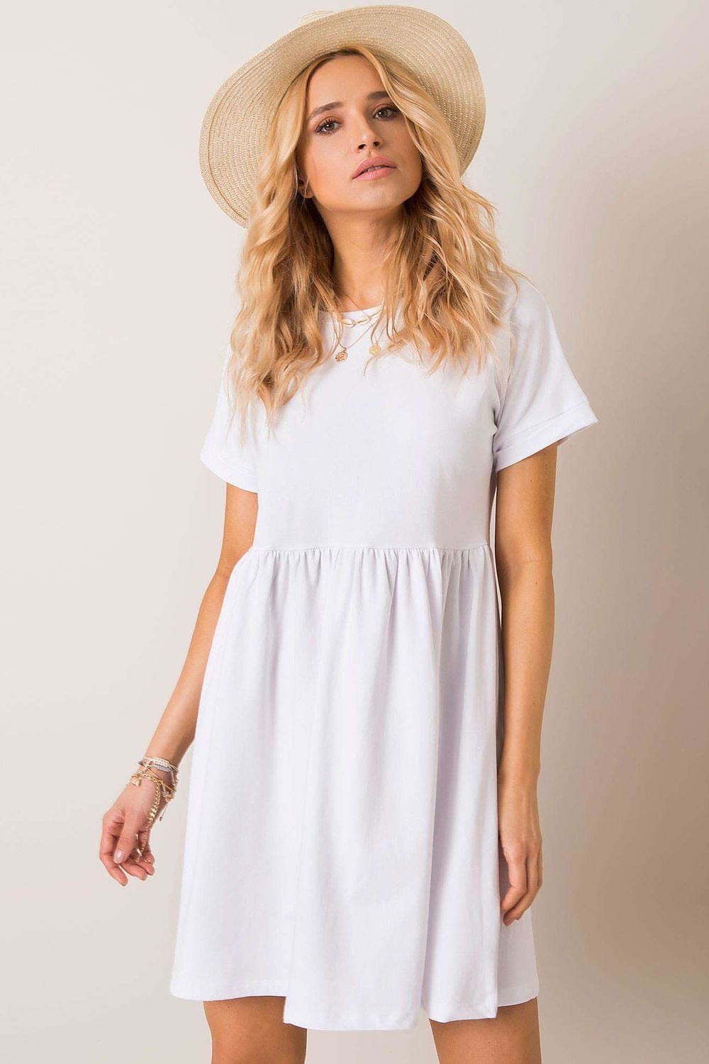 Robe Lioraya blanc | Zachoo