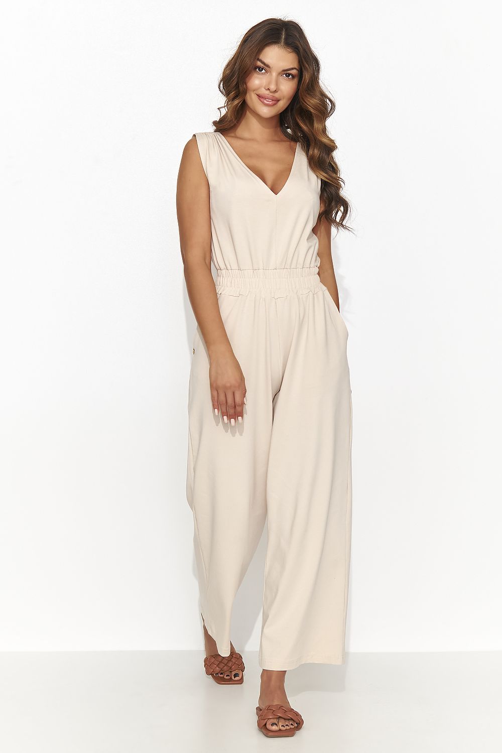 Combinaison Velmira Knitwear beige | Zachoo