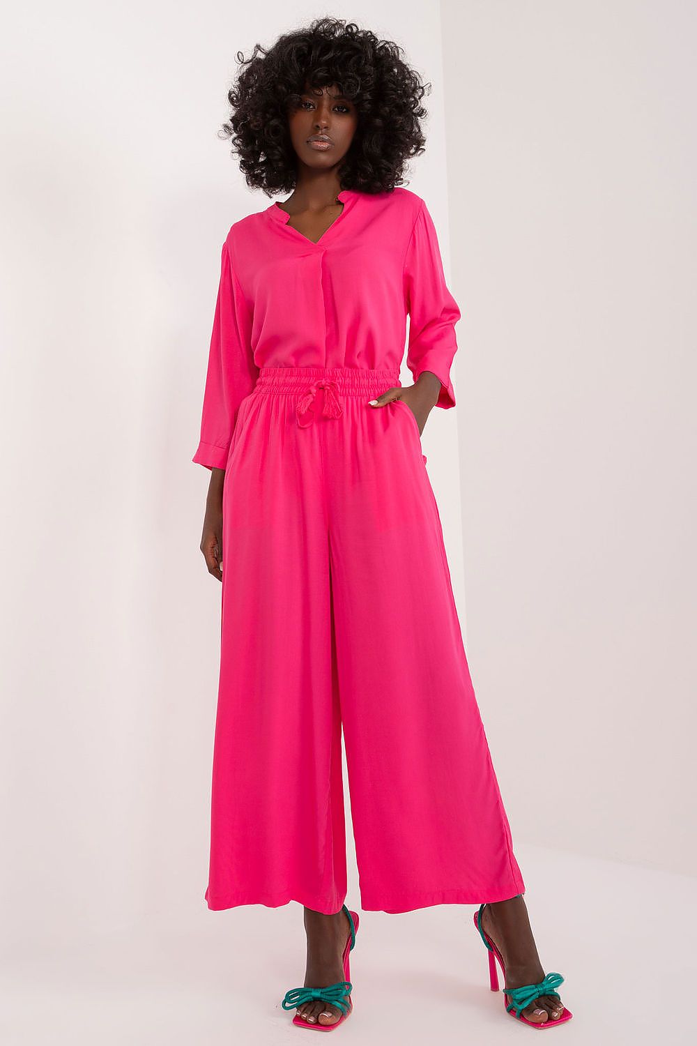 Pantalon femme FlowPantalon rosé | Zachoo