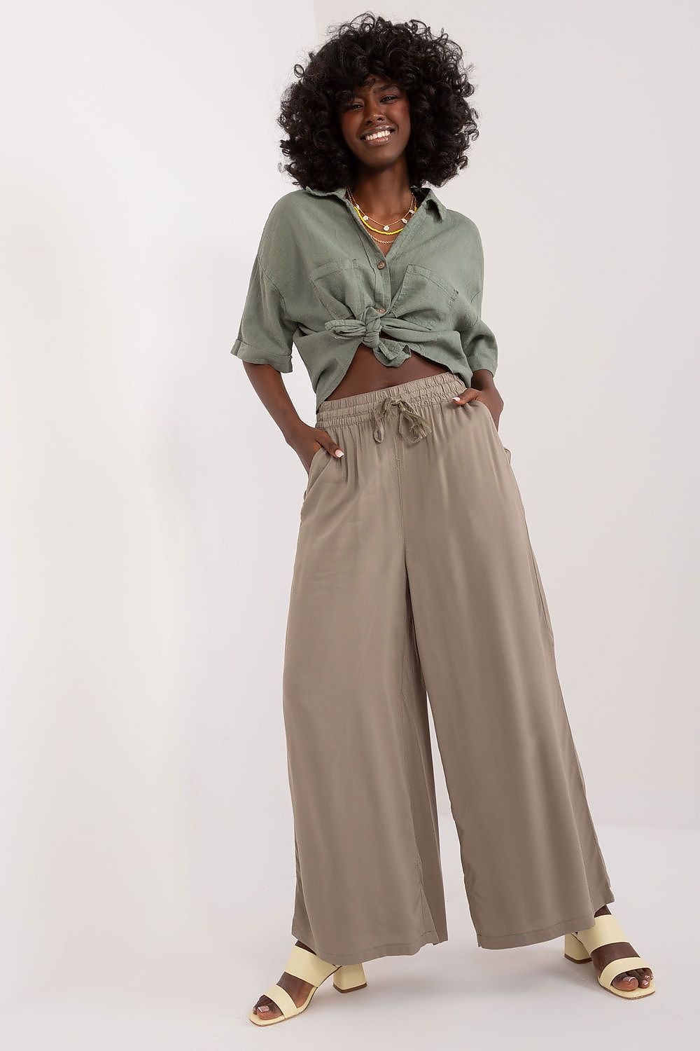 Pantalon femme FlowPantalon vert | Zachoo