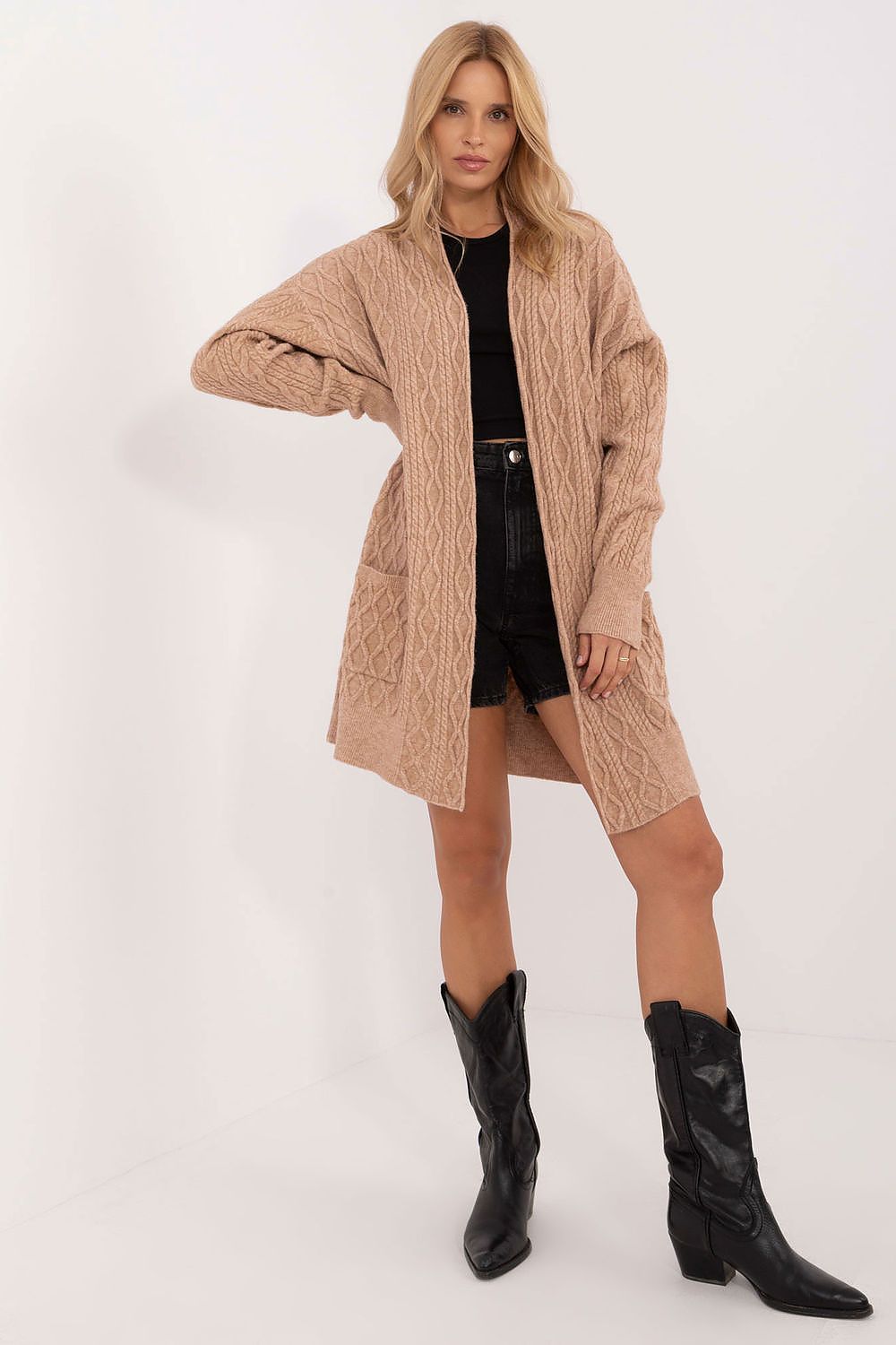 Cardigan SoftEase brun universelle | Zachoo