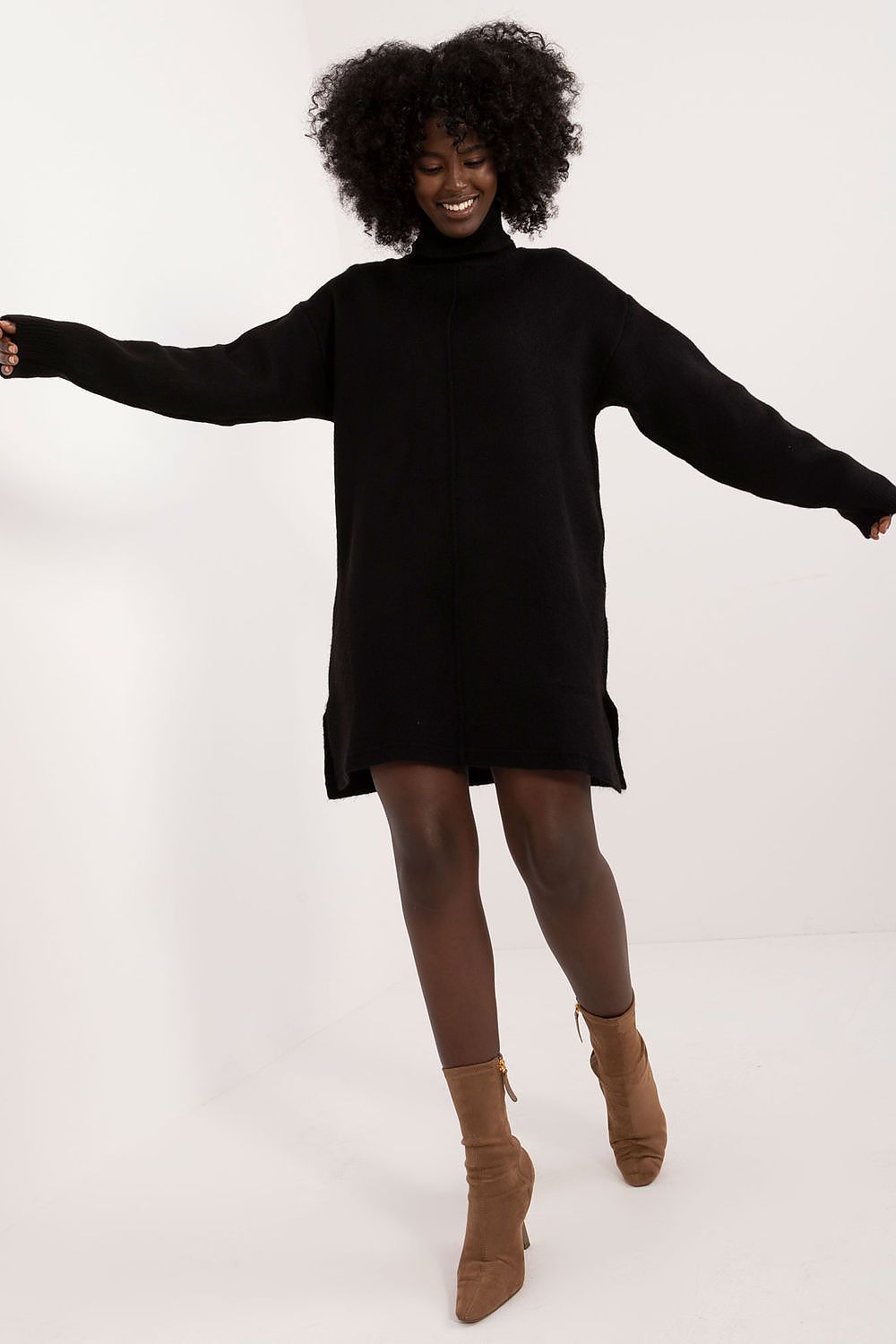 Robe de jour Marevia noir universelle | Zachoo