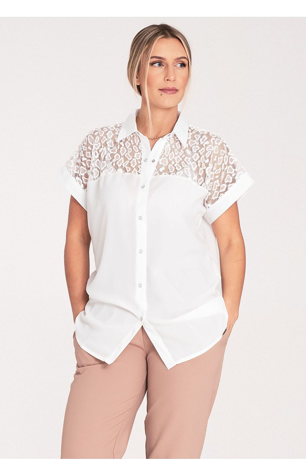 Chemise Claravista beige | Zachoo