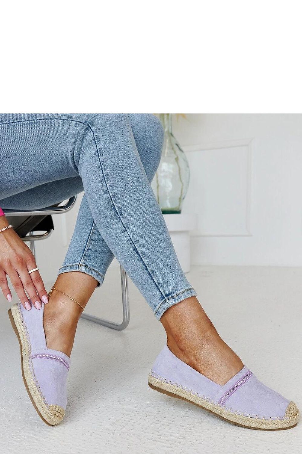 Espadrilles légères et élégantes avec semelle en corde naturelle