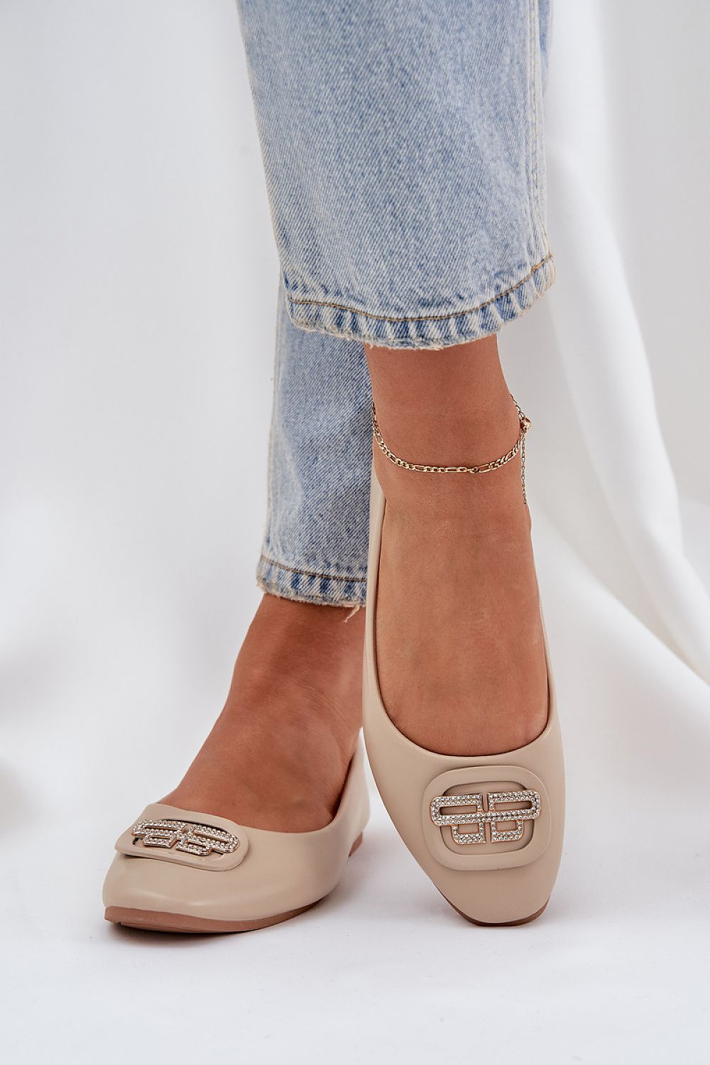 Ballerine Élégance Quotidienne Beige | Zachoo