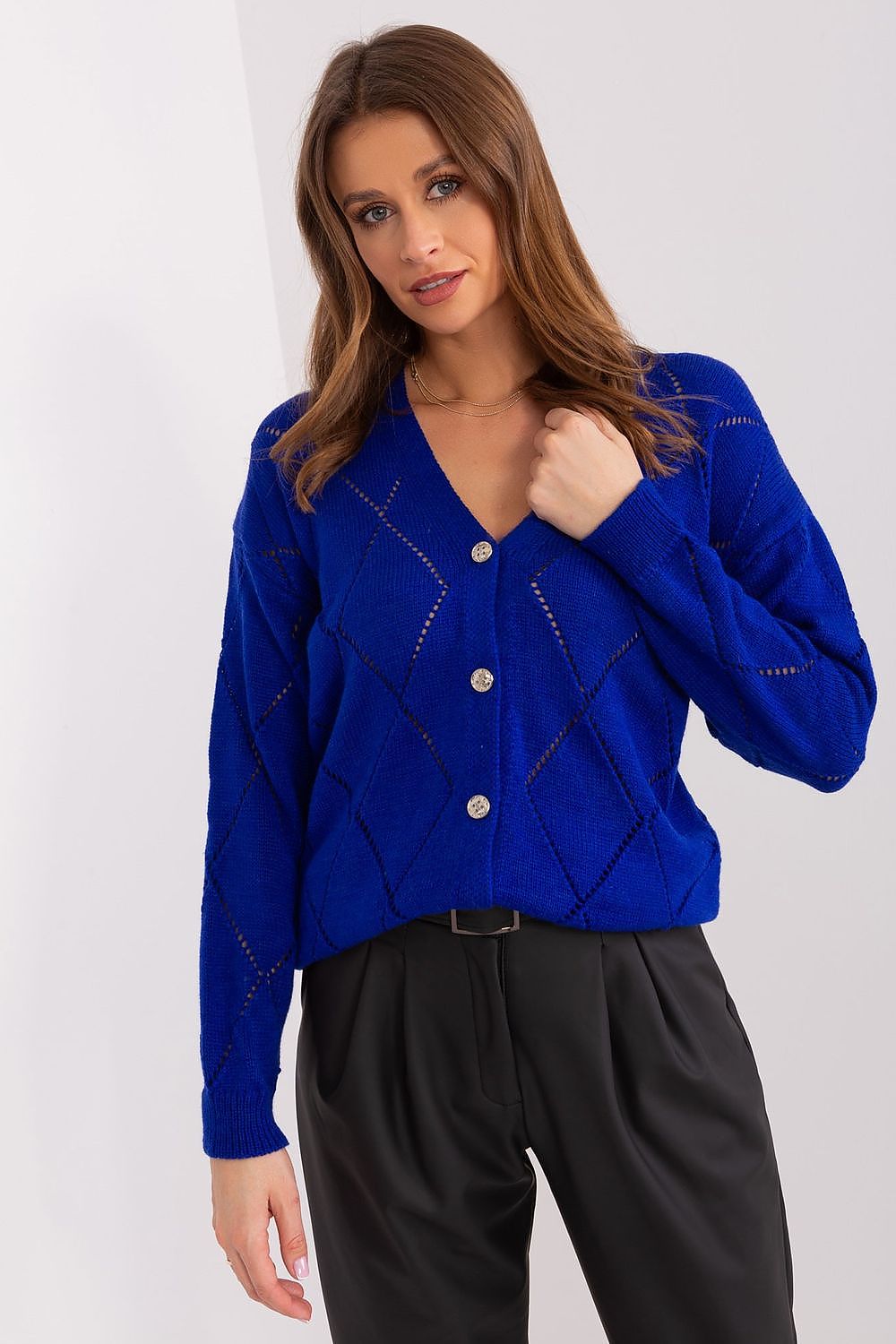 Cardigan Calora Murmure bleu universelle | Zachoo