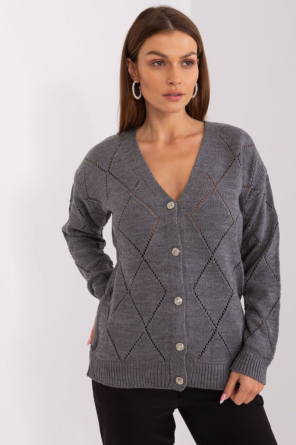 Cardigan Calora Murmure gris universelle | Zachoo