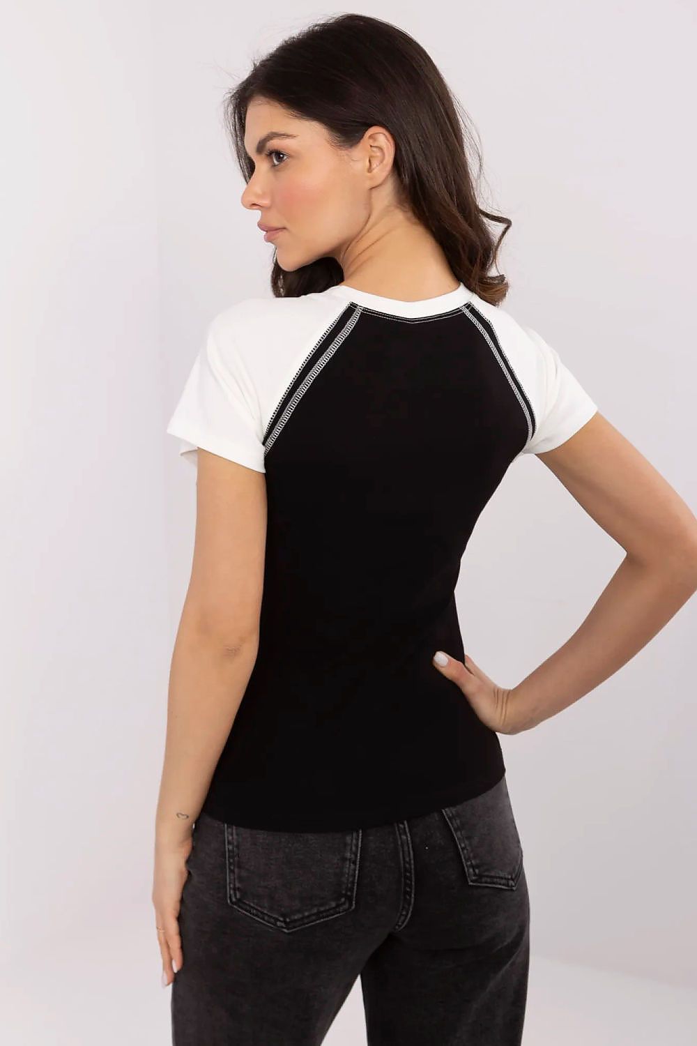 T-shirt Rivana côtelé | Zachoo