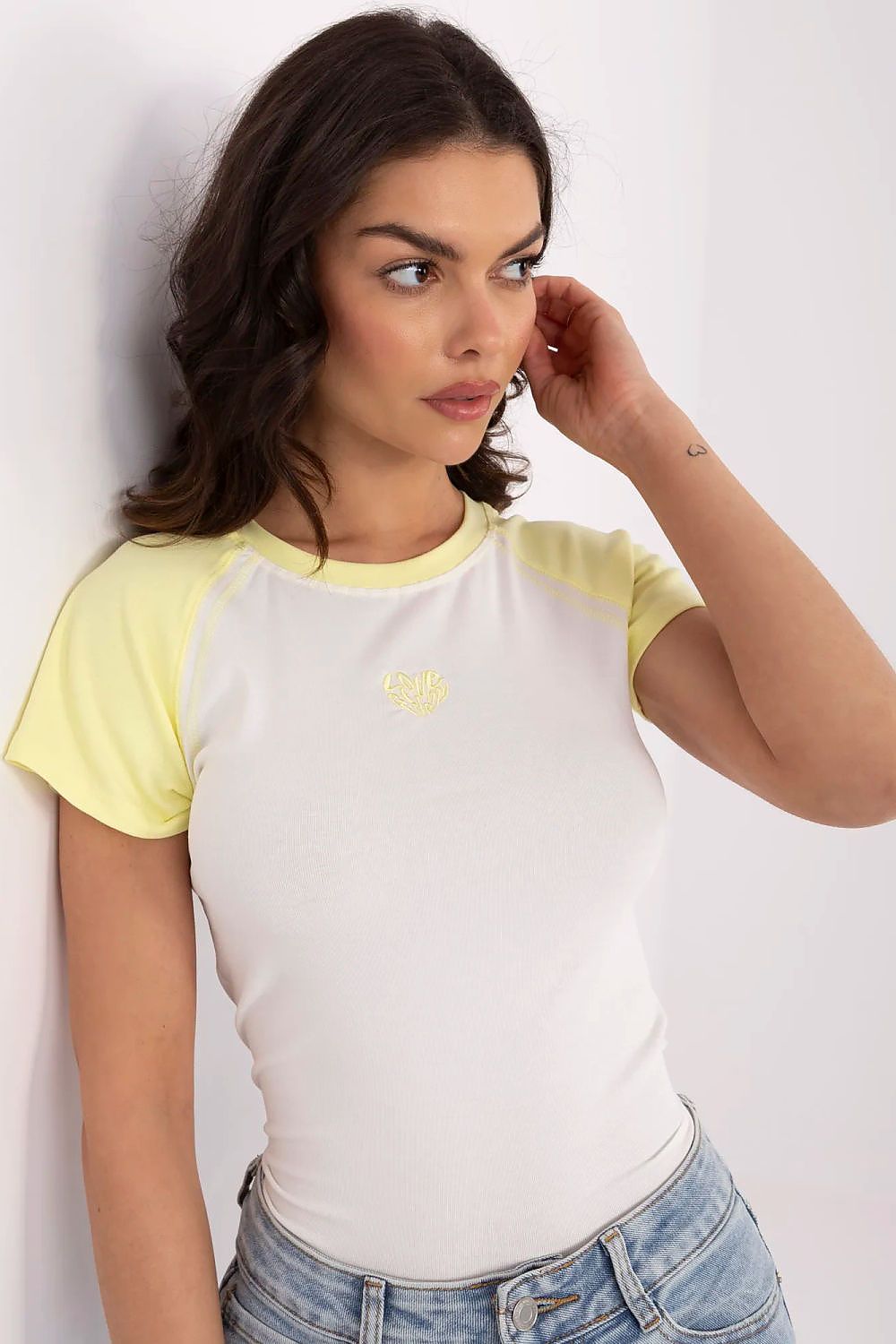 T-shirt Rivana côtelé | Zachoo