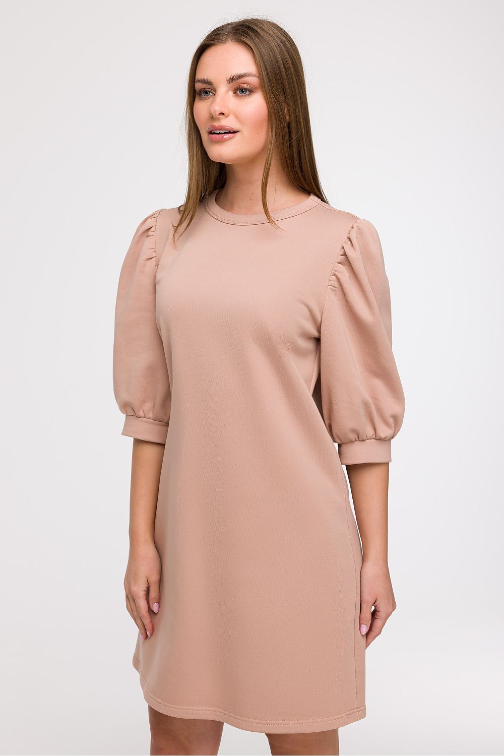 Robe de jour Lisière Mobile beige 2 | Zachoo