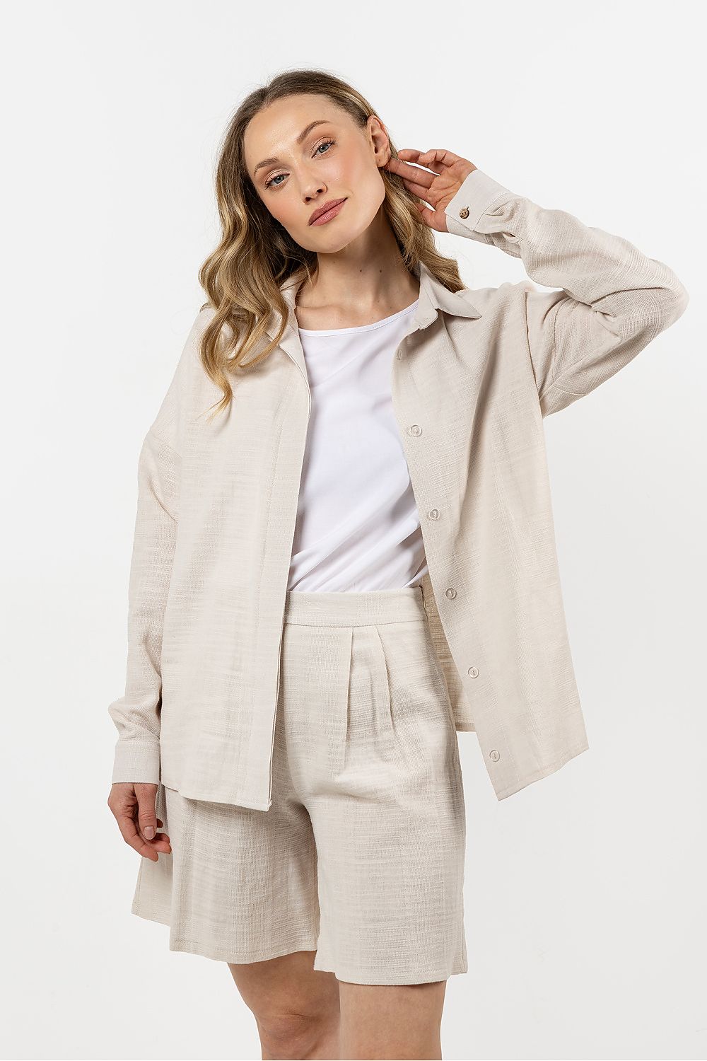 Chemise Altermova beige | Zachoo