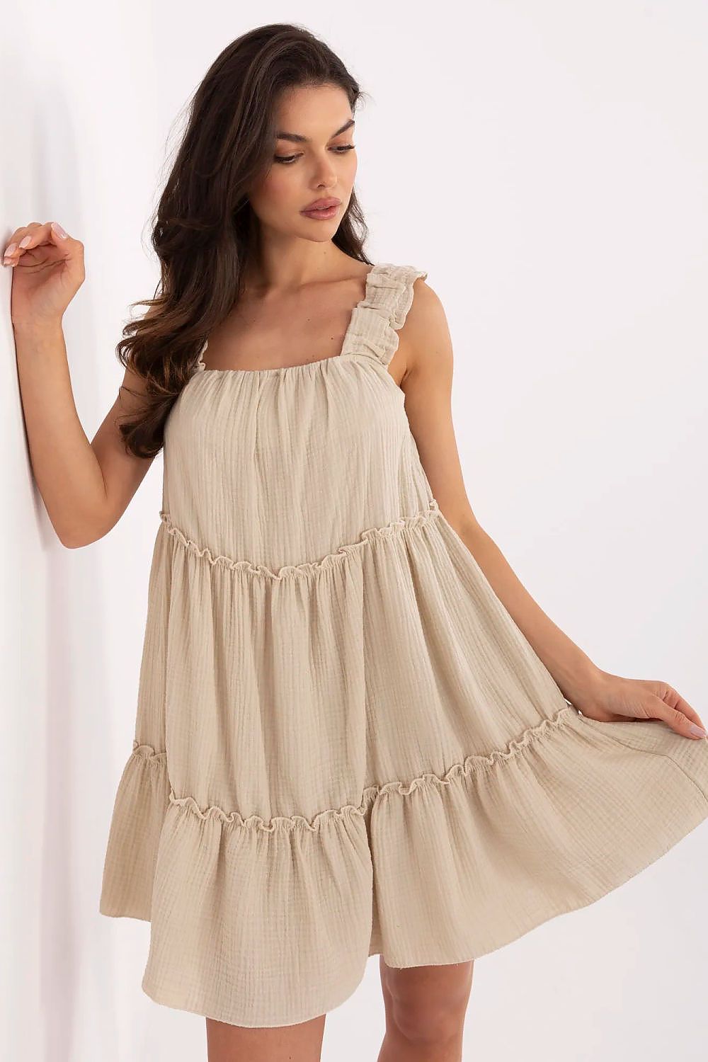 Robe de jour Respire d’Angle beige 2 universelle | Zachoo