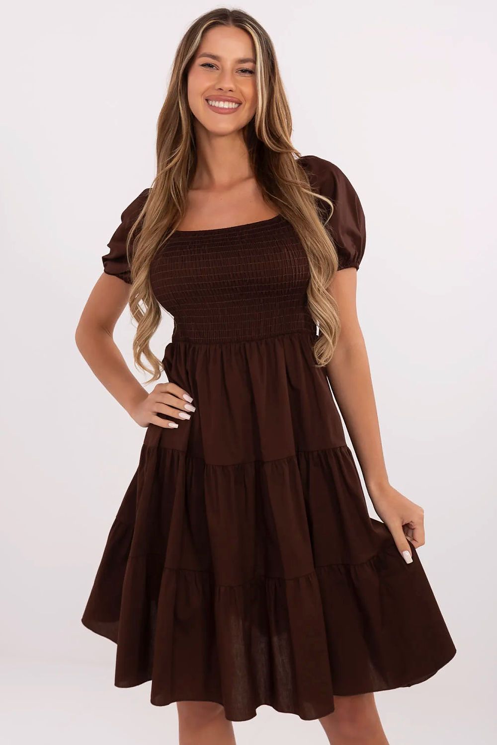 Robe Valloria brun universelle | Zachoo