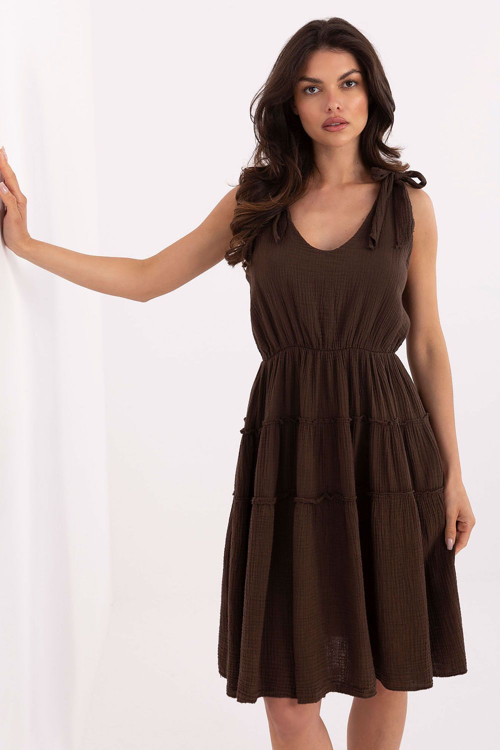 Robe de jour Écume d’Éclat brun universelle | Zachoo