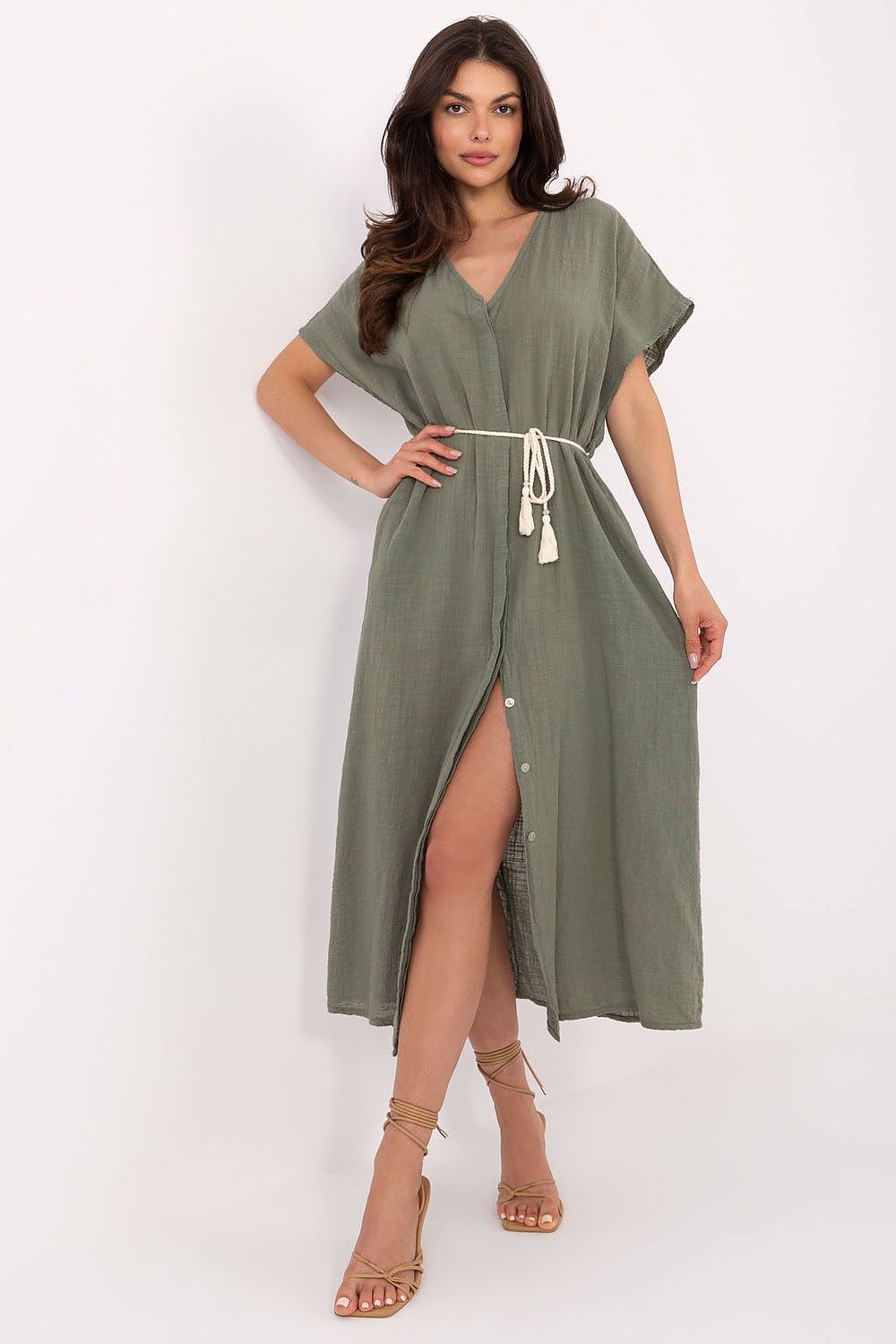 Robe de jour Éveil Naturel vert | Zachoo