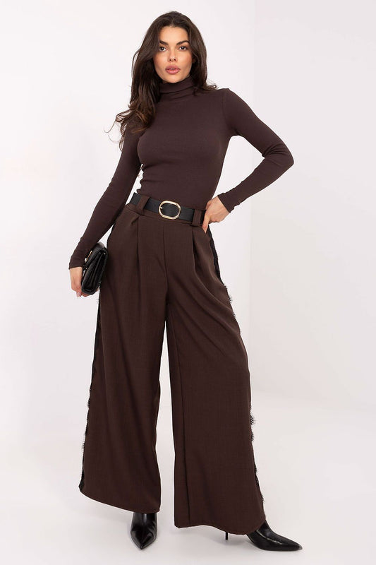 Pull femme col roulé en coton stretch – Élan | Zachoo