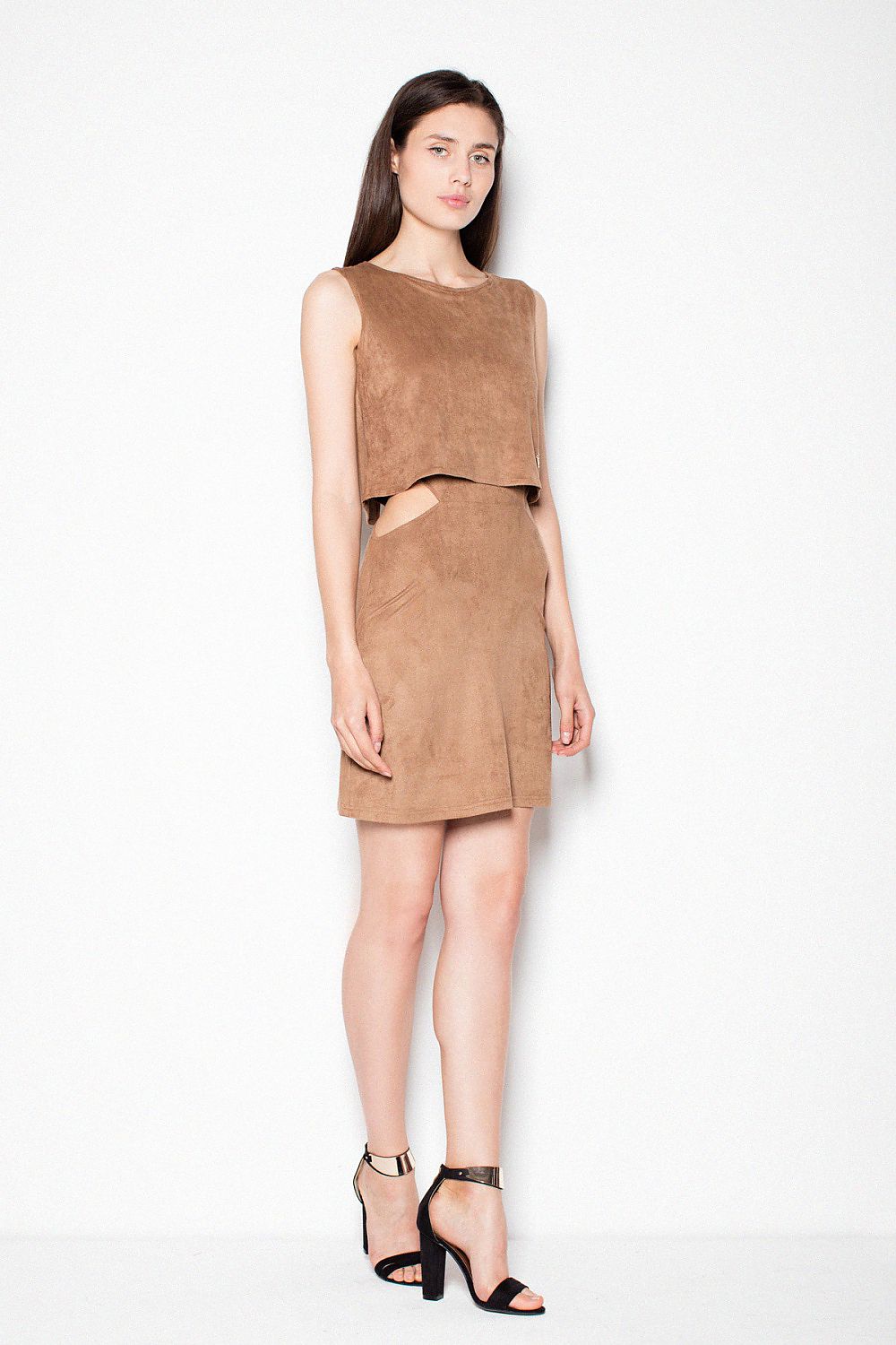 Robe de jour Solenya Layer brun | Zachoo