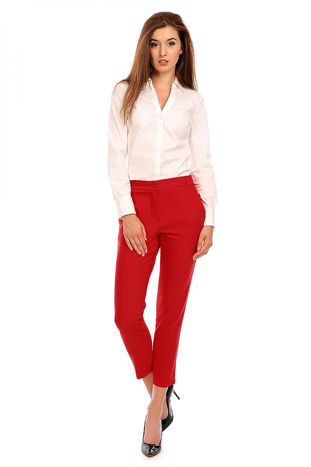 Pantalon femme Dravella rouge | Zachoo