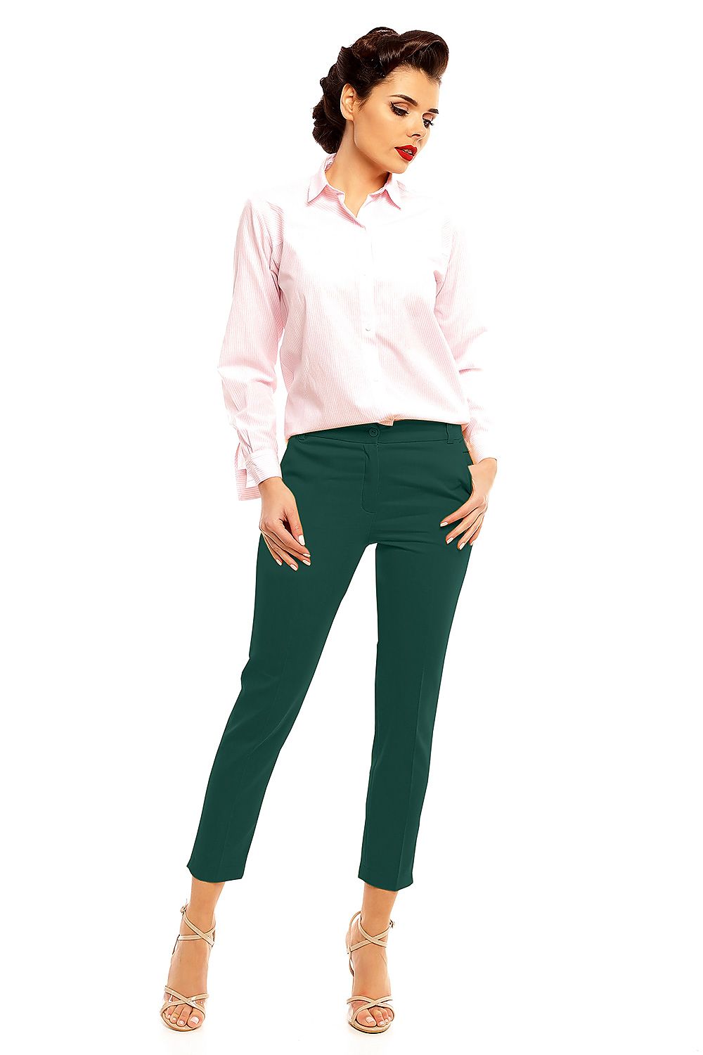 Pantalon femme Dravella vert | Zachoo