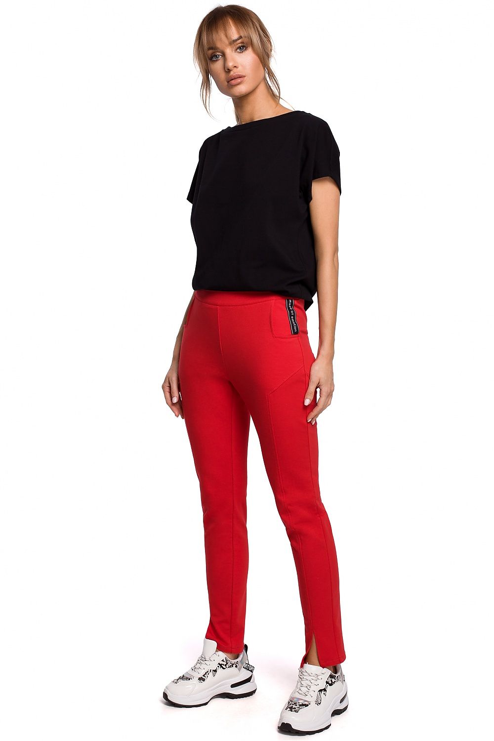 Pantalon Irvalys rouge | Zachoo