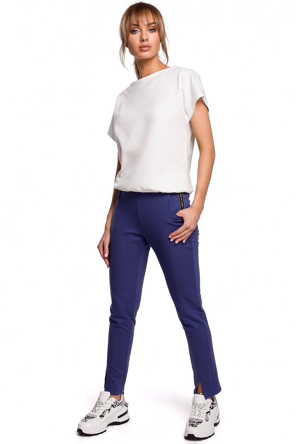 Pantalon Irvalys bleu marine | Zachoo