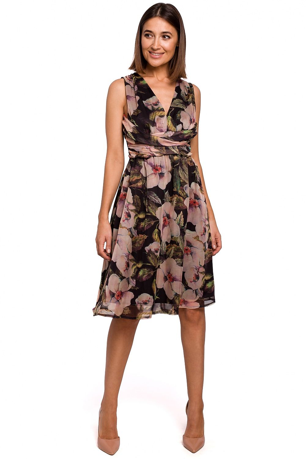 Robe de jour Clairière Tressée noir | Zachoo