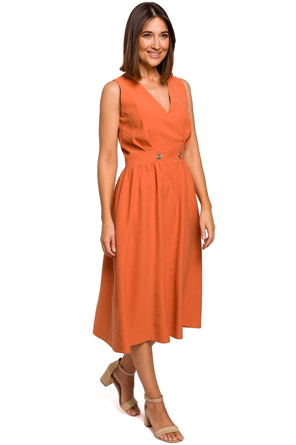 Robe de jour Écho Serein orange | Zachoo