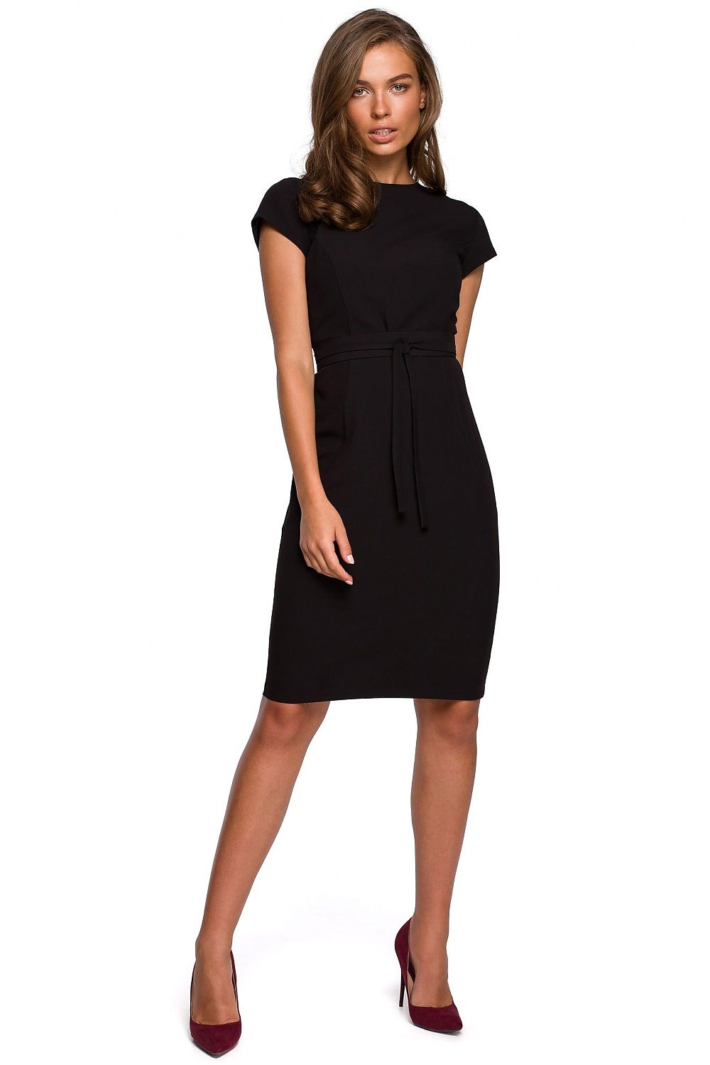 Robe de jour Point de Fuite noir | Zachoo