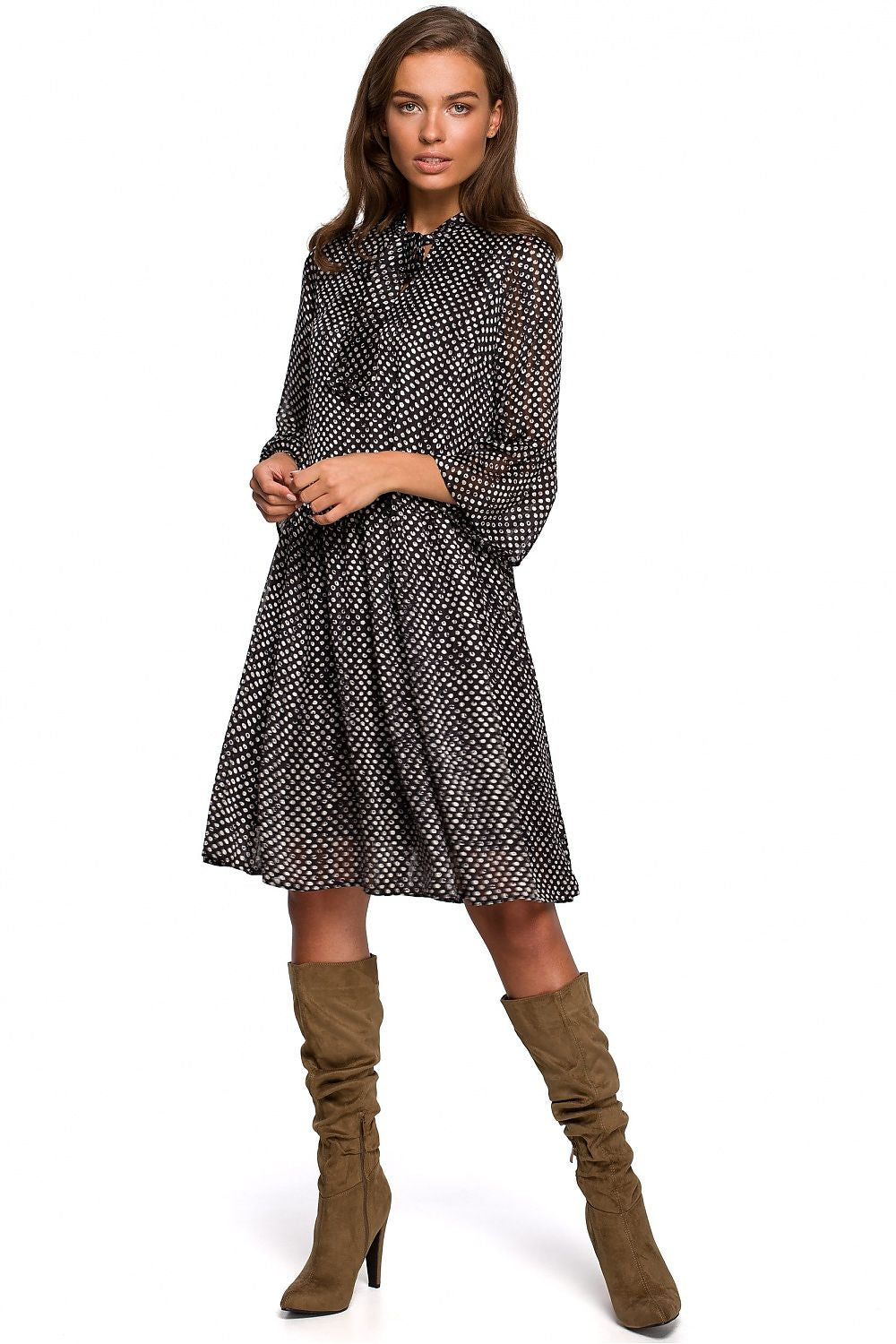 Robe de jour Rumeur d’Éclats noir | Zachoo