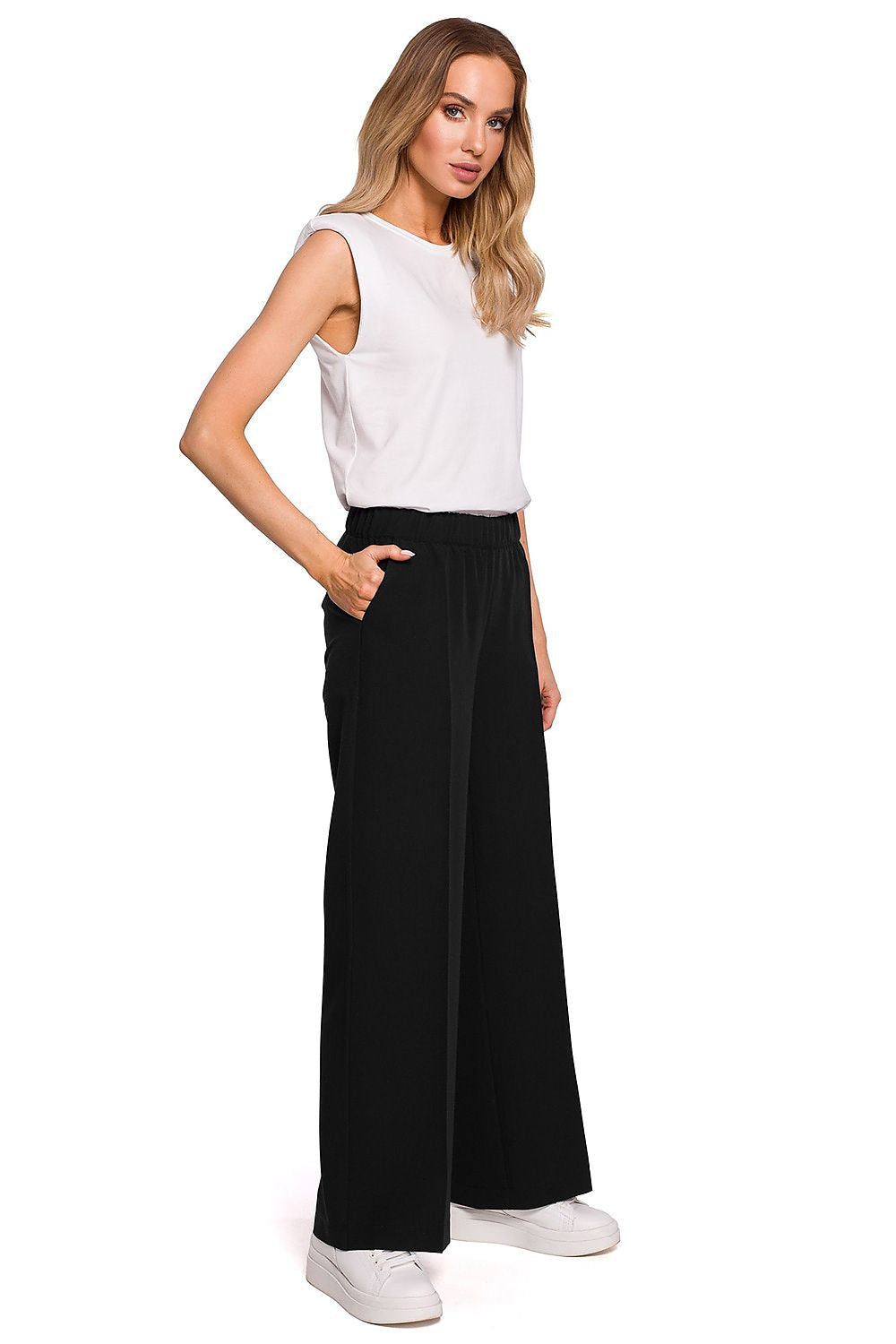 Pantalon de jour Nalmira noir | Zachoo