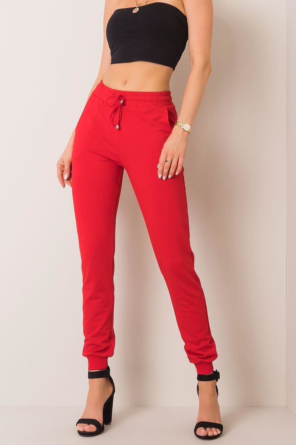 Pantalon survêtement MoveEase rouge | Zachoo