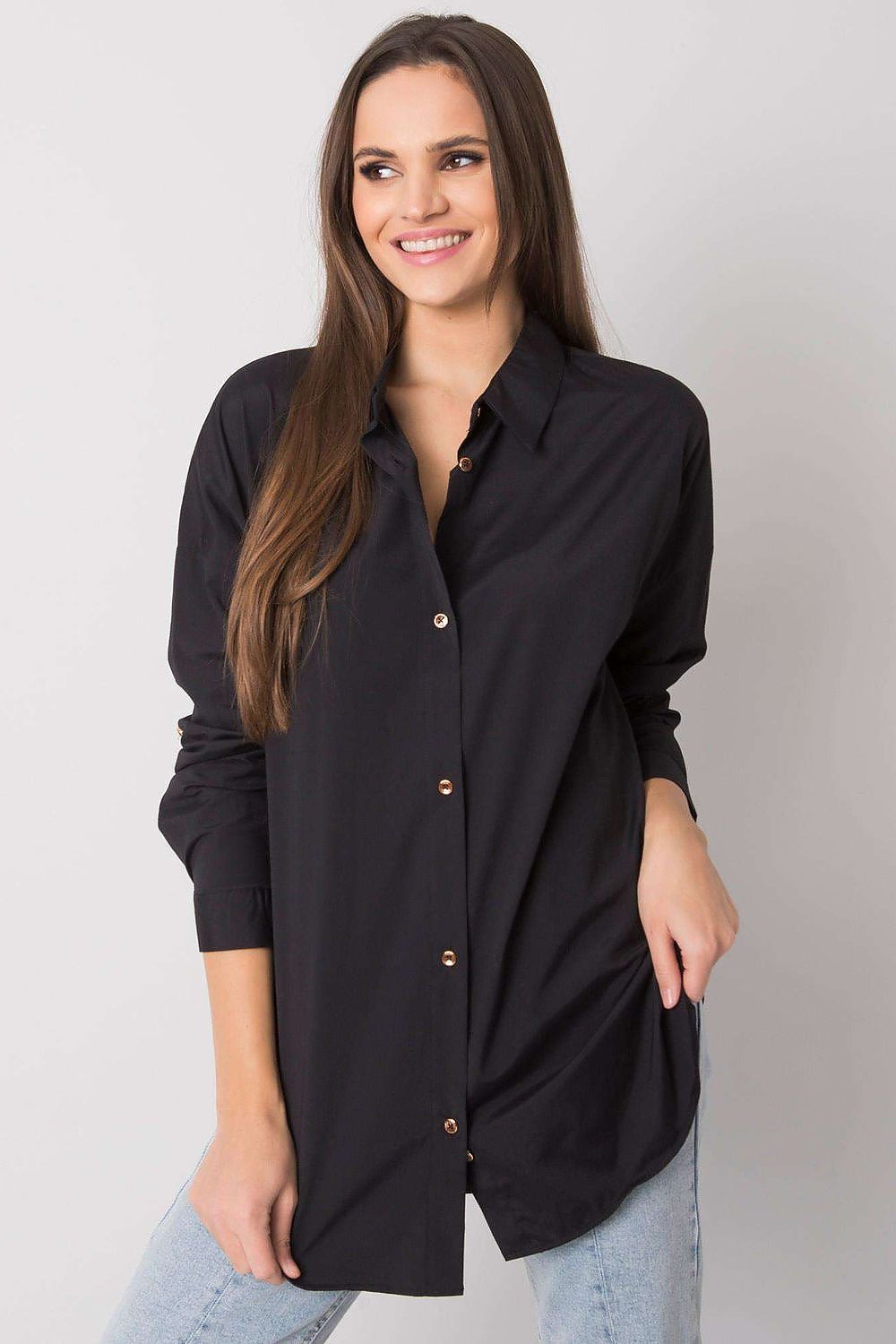 Chemise Fluiraya noir universelle | Zachoo