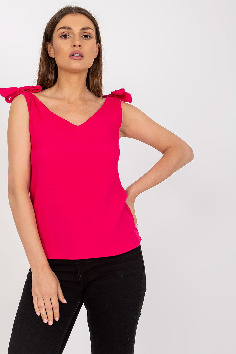 Top Aura Tissée rosé | Zachoo