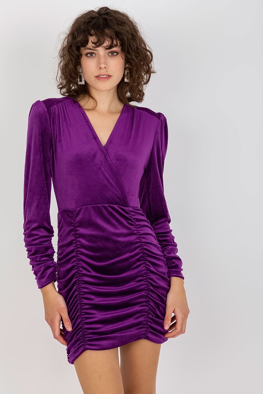 Robe de soirée Velmira violet | Zachoo