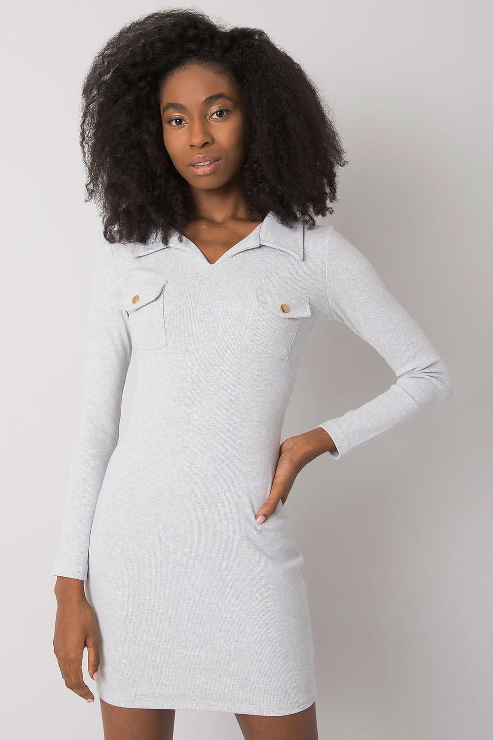 Robe Zymora gris | Zachoo